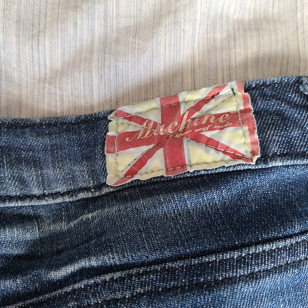 Machine Distressed Jeans - image 2